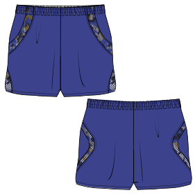 Fashion sewing patterns for MEN Shorts Sport short 7528